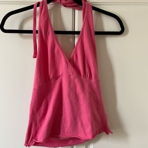 Hot Pink Halter Top